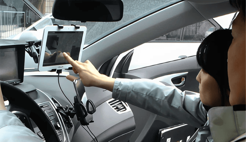 순찰차 CCTV 이미지